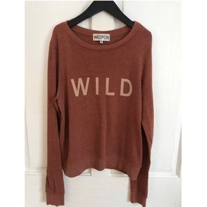 wildfox sweatshirt xs wild